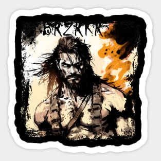 Shadow Man BRZRKR (Berserker) Sticker